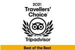 Tripadvisor Travellers&rsquo; Choice Best of the Best 2021 award, Baglio Amalfi